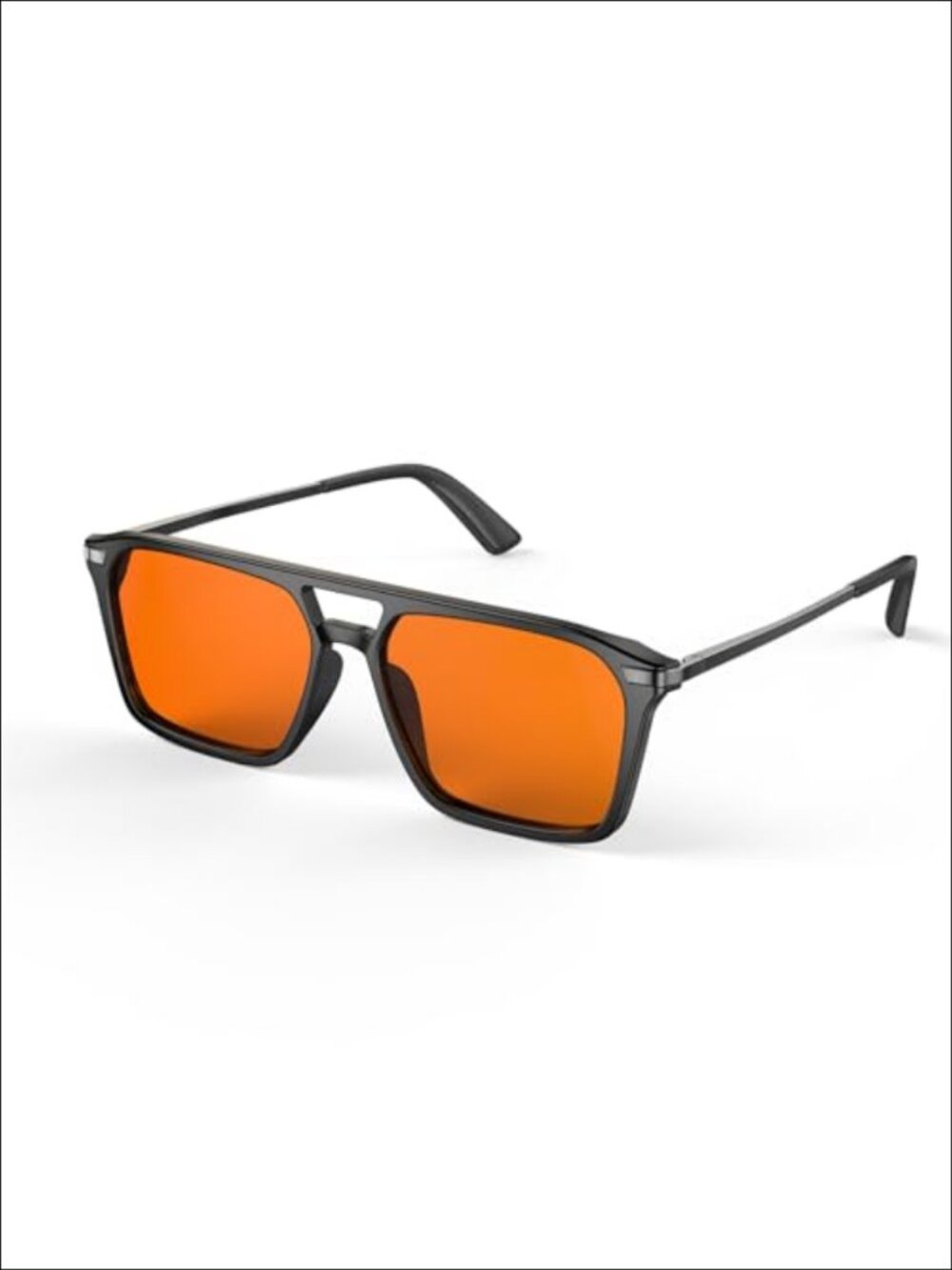 Blue Light Blocking Glasses Amber Tinted Lenses for Sleep & Gaming